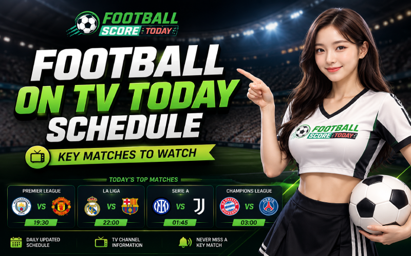 football on tv today